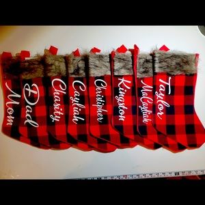 Buffalo Plaid Stockings